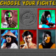 Screenshot of Mortal Kombat "Choose Your Fighter" screen